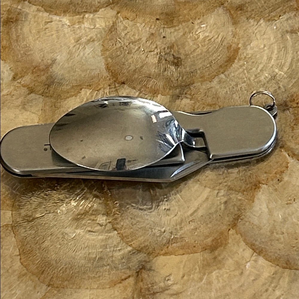 Ozark Trail Silver Stainless Steel Pocket Multi-Tool Knife with Spoon